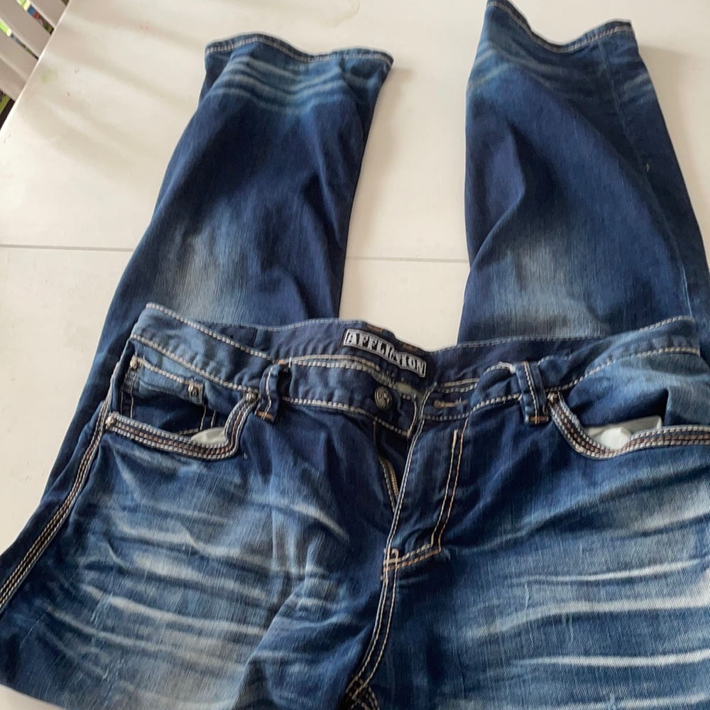 Affliction 40x34 Ace blue jeans